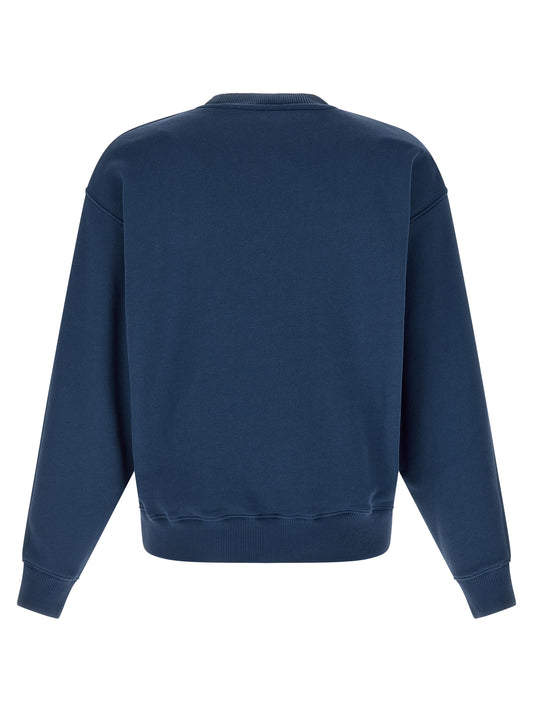 Autry Blue Cotton Sweatshirt