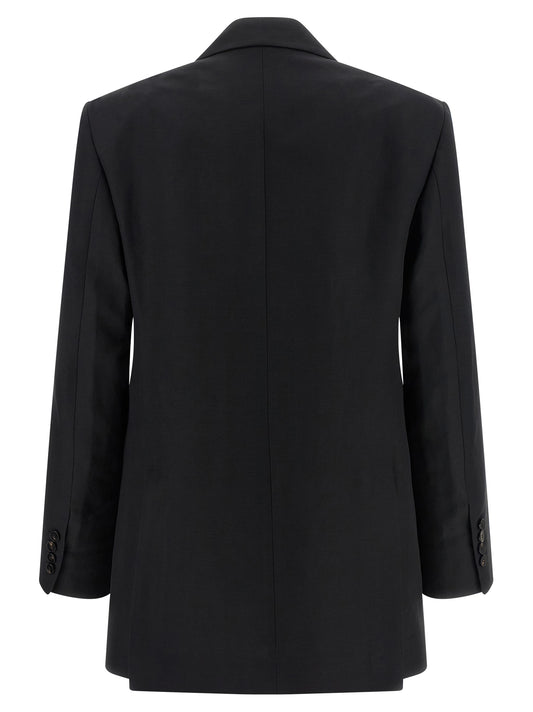 Alberto Biani Black Viscose Blazer