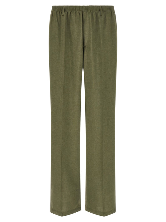 CELLAR DOOR Bicolor Polyester Casual Pants