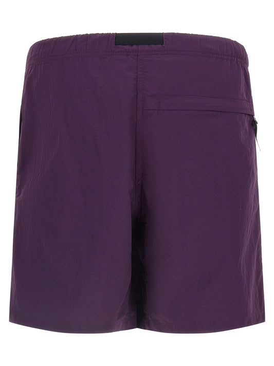 Gramicci Purple Nylon Bermuda Shorts