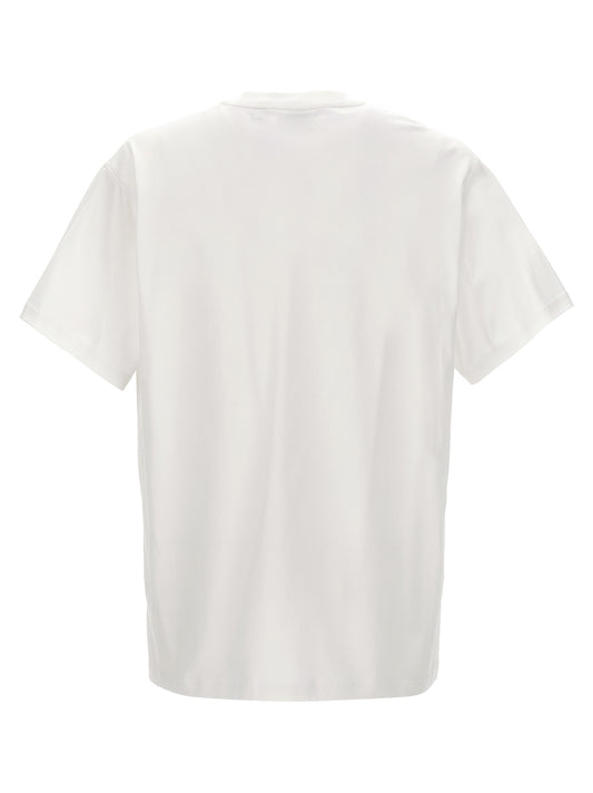 Burberry White Cotton T-Shirt