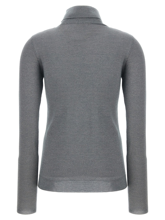 Brunello Cucinelli Gray Cashmere Cardigan