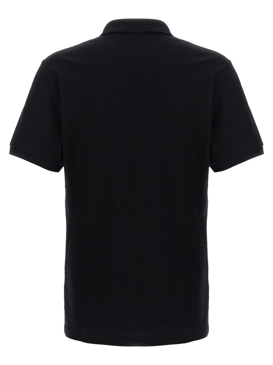 Moschino Black Cotton Polo Shirt