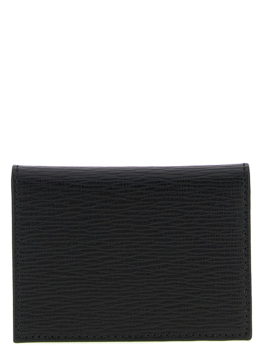 Ferragamo Black Calfskin Cardholder