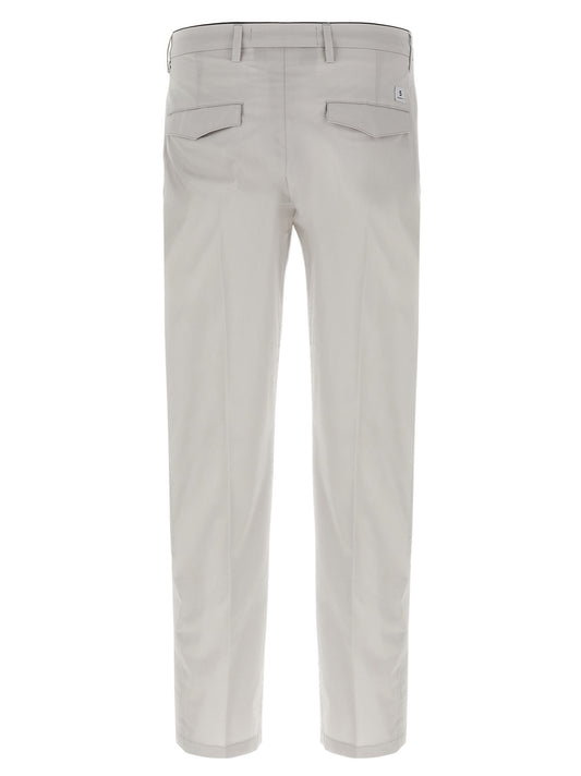 Department 5 Gray Cotton Cropped Pants