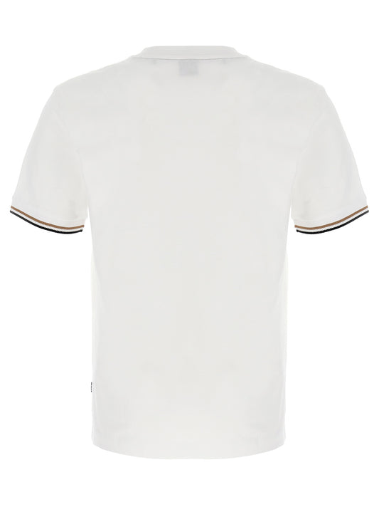 Hugo Boss White Cotton T-Shirt