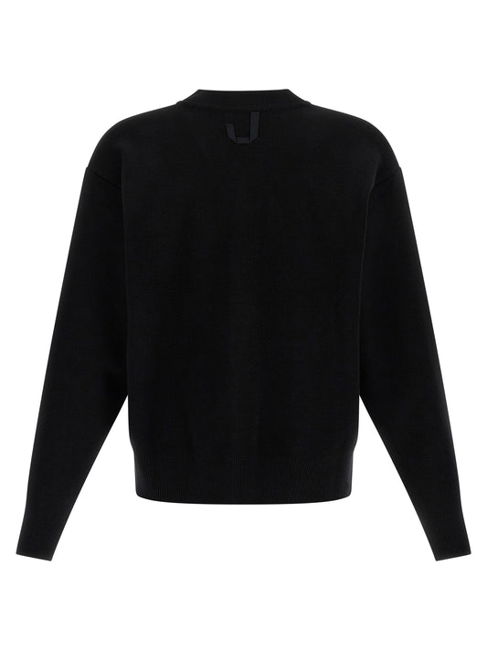 Jacquemus Black Merino Wool Cardigan