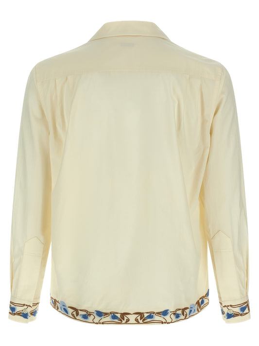 BODE Beige Cotton Blouse