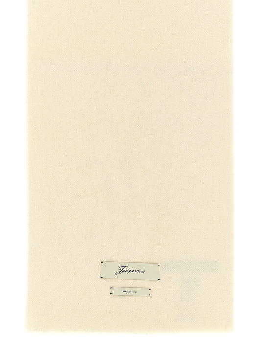Jacquemus Beige Cashmere Scarf