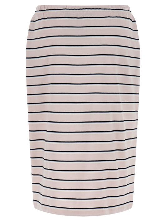 ROTATE BIRGER CHRISTENSEN Multicolor Cotton Midi Skirt