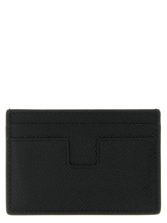 Tom Ford Black Calfskin Cardholder