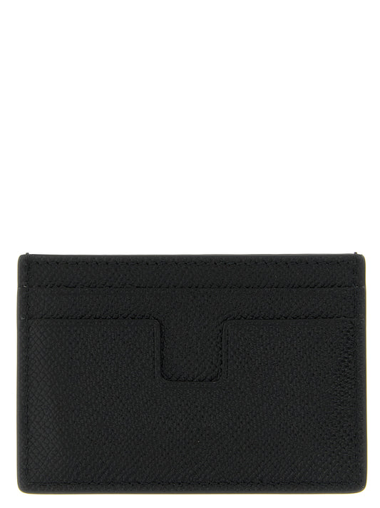 Tom Ford Black Calfskin Cardholder