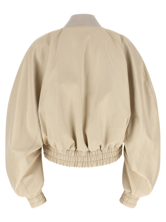 The Andamane Beige Polyethylene Bomber