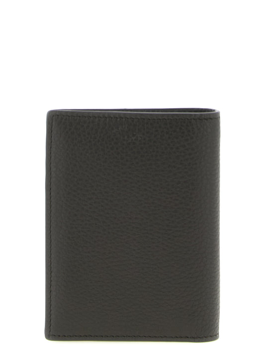 Saint Laurent Brown Calfskin Leather Wallet