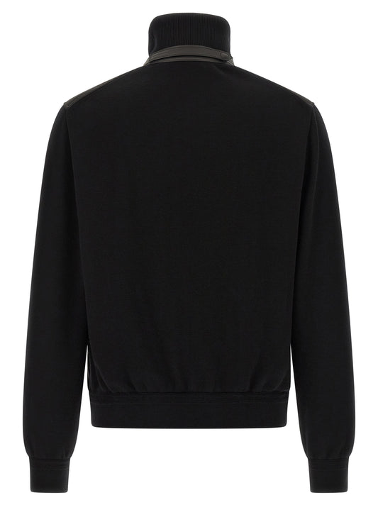 Tom Ford Black Wool Bomber