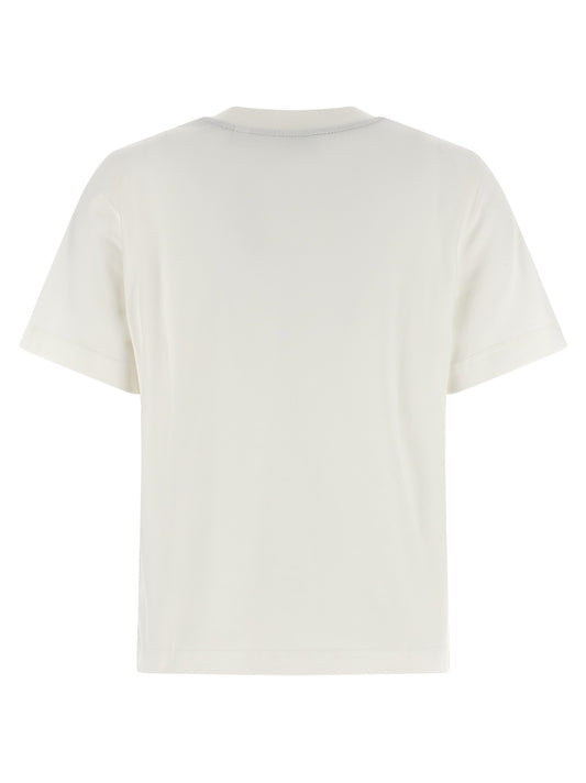 Burberry White Cotton T-Shirt