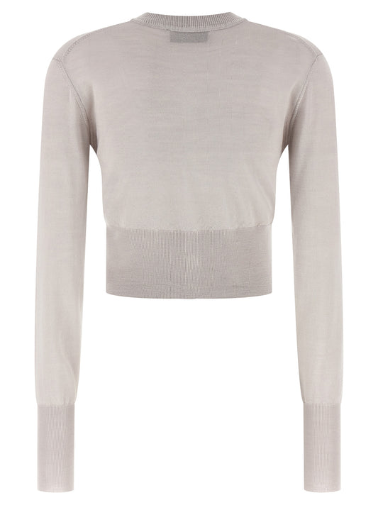 Vivienne Westwood Gray Wool Cardigan