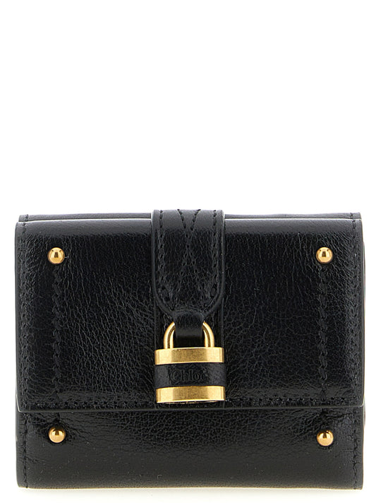 Chloé Black Buffalo Leather Cardholder