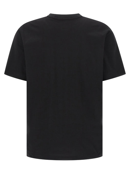 Y-3 Black Cotton T-Shirt