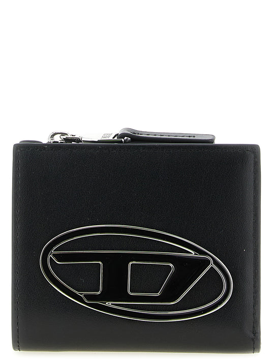 Diesel Black Leather Cardholder
