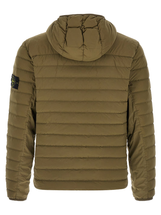 Stone Island Bicolor Polyamide Full-Length Jacket