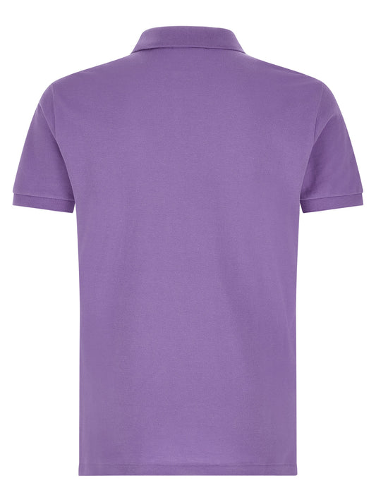 Polo Ralph Lauren Purple Cotton Polo Shirt