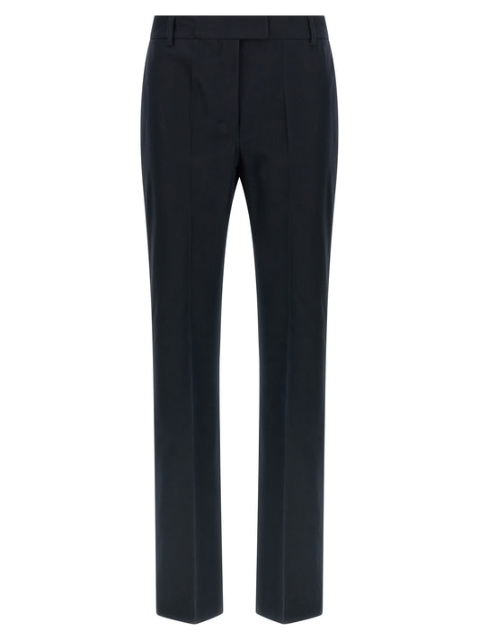 'S Max Mara Blue Cotton Flared Pants