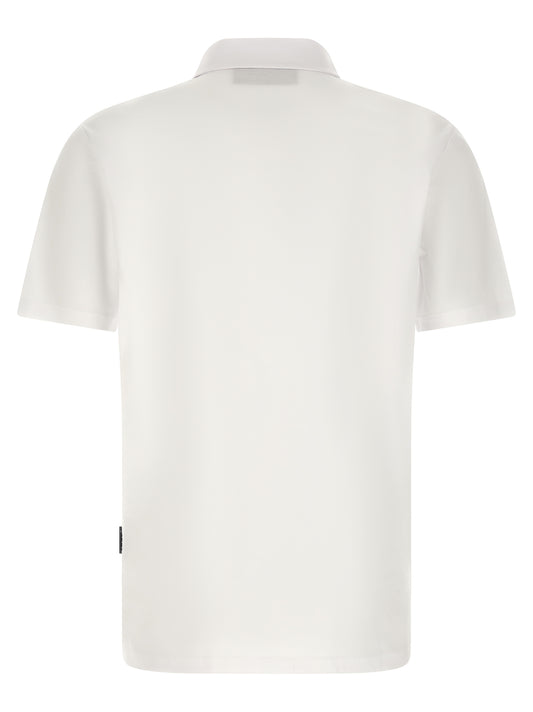 Philipp Plein White Cotton Polo Shirt