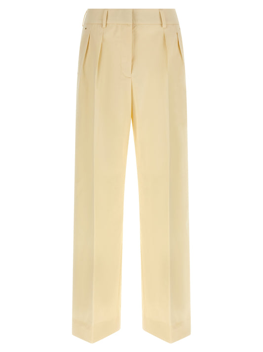 Moncler Beige Cotton Dress Pants