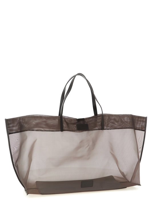 Staud Brown Polyamide Tote Bag