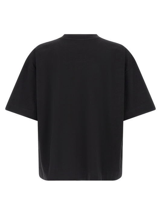 Dries Van Noten Black Cotton T-Shirt
