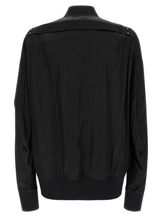 Rick Owens Black Copper Bomber
