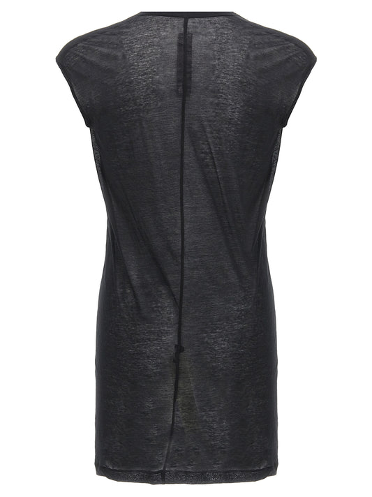 Rick Owens Black Cotton T-Shirt