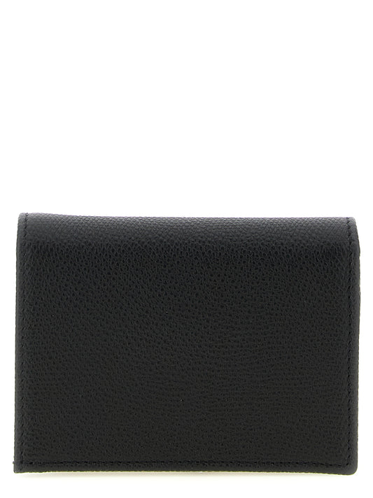 Valentino Garavani Black Calfskin Cardholder