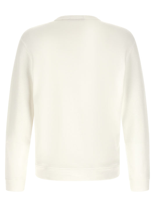 Polo Ralph Lauren White Cotton Sweatshirt