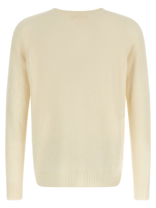 MA'RY'YA Beige Cotton Cardigan