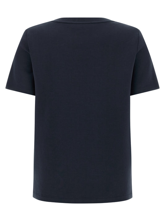 'S Max Mara Blue Cotton T-Shirt