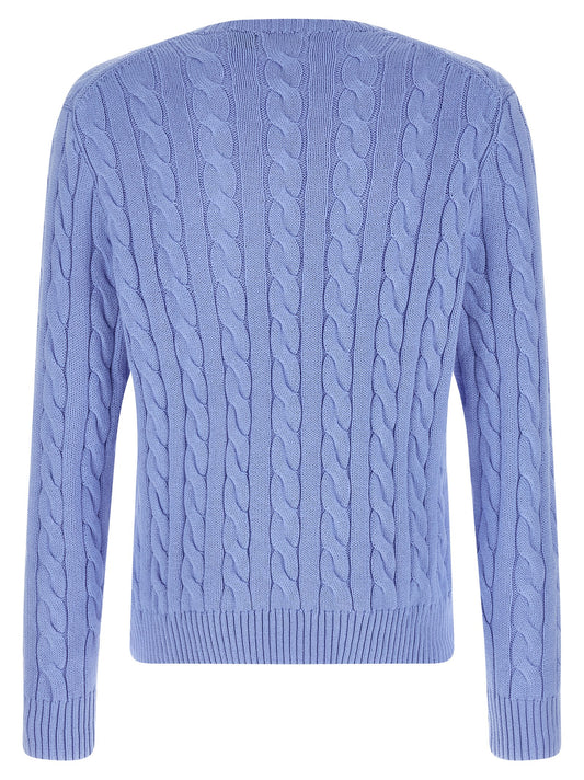Polo Ralph Lauren Blue Cotton Cardigan