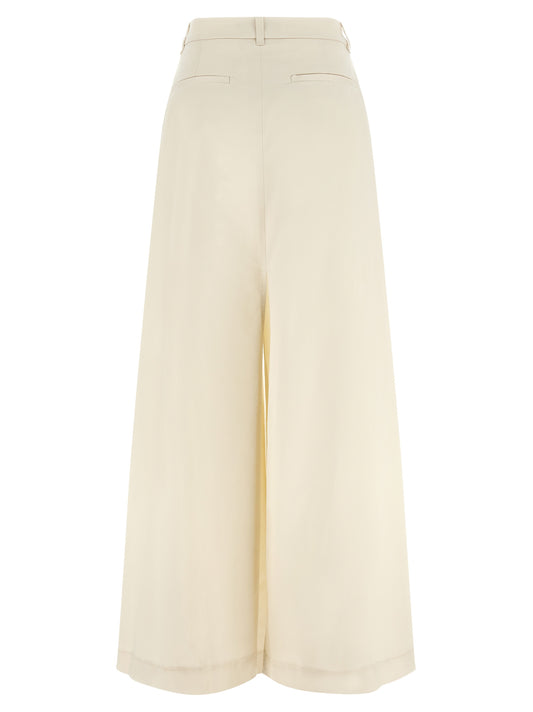 THELATEST Beige Cotton Mini Skirt