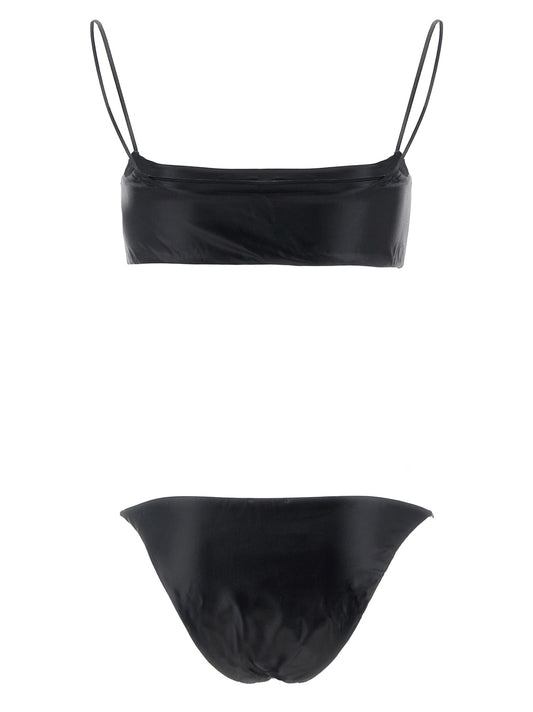 ALLIS Black Polyester Bikini