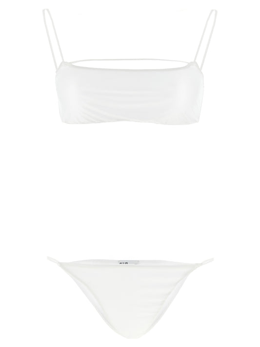 ALLIS White Polyester Bikini