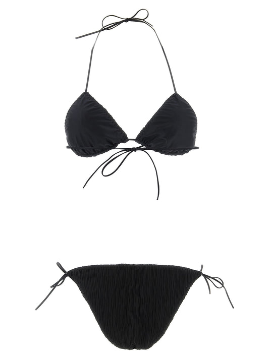 ALLIS Black Polyester Bikini