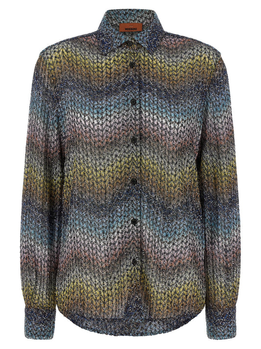 Missoni Multicolor Viscose Blouse