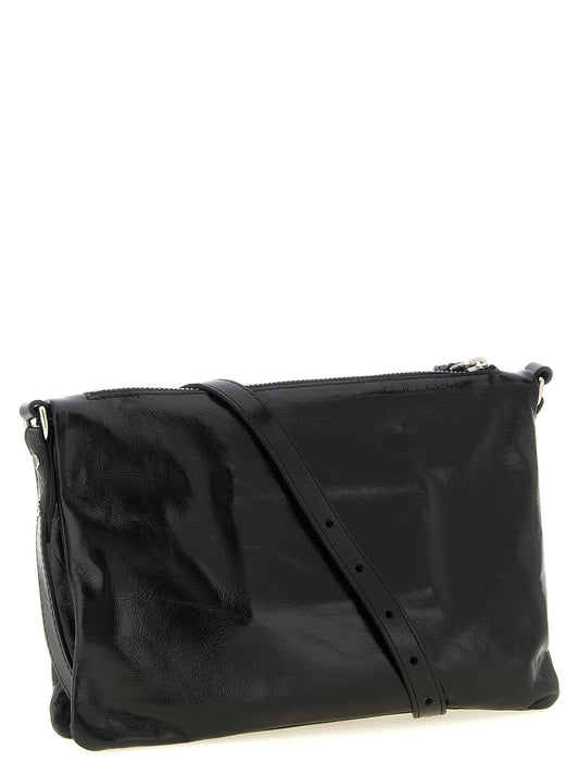 Isabel Marant Black Calfskin Crossbody Bag