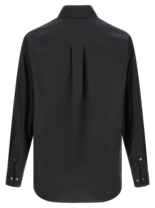 Lemaire Black Cotton Blouse