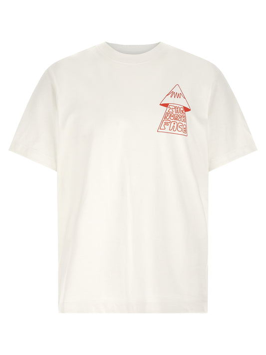 The North Face White Cotton T-Shirt
