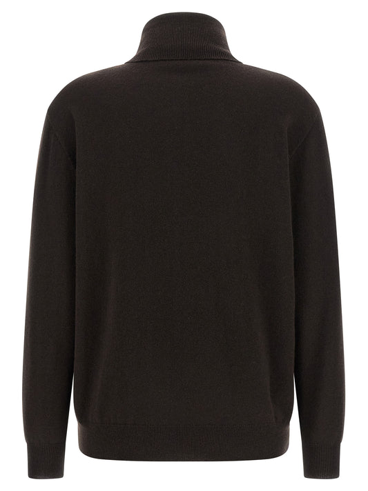 Brunello Cucinelli Brown Cashmere Cardigan