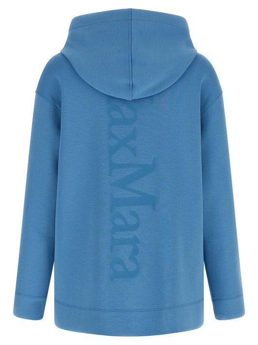 'S Max Mara Blue Cotton Hoodie