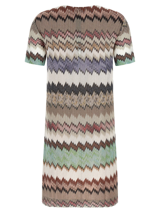 Missoni Multicolor Viscose Short Dress