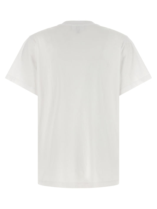Ganni White Organic Cotton T-Shirt
